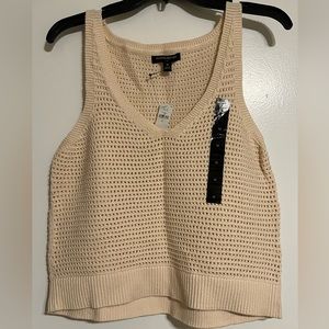 Banana Republic Cream Sweater Tank